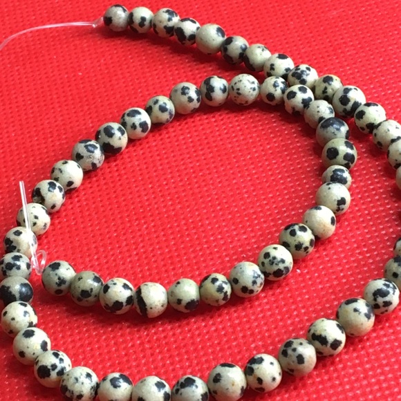 Dalmatian Stone 6mm - Picture 3 of 5